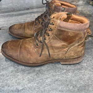 Men's Brown Leather Boots